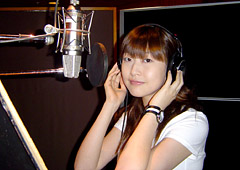 能登麻美子さんレコーディング風景